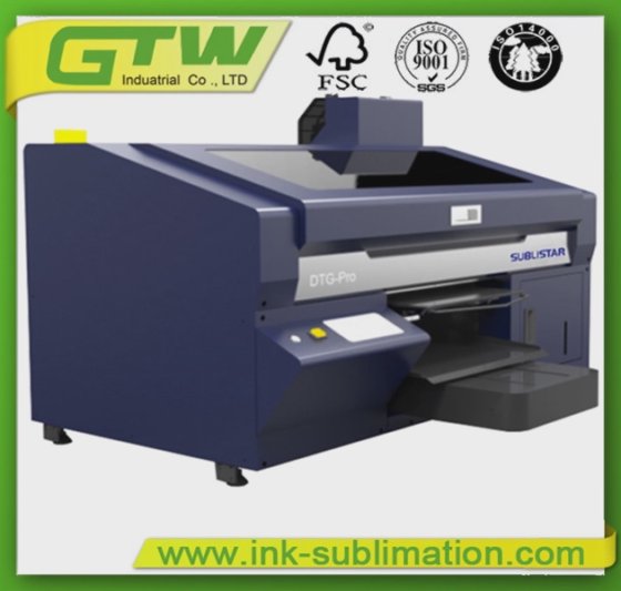 Sublistar DTG DirecttoGarment Printer with Dual I3200 Printheads in