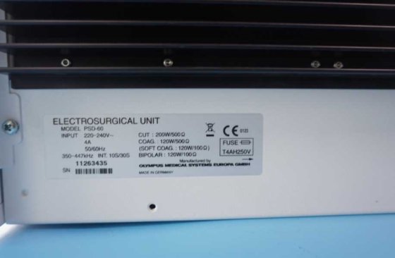オリンパスPSD 60電気手術ユニット