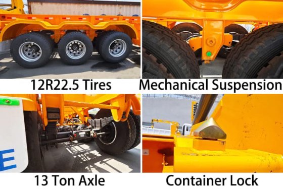 40Ft Container Side Loader Trailer