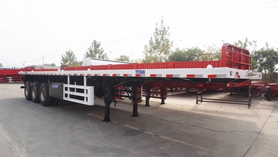 Tri Axle 40Ft Flatbed Trailer