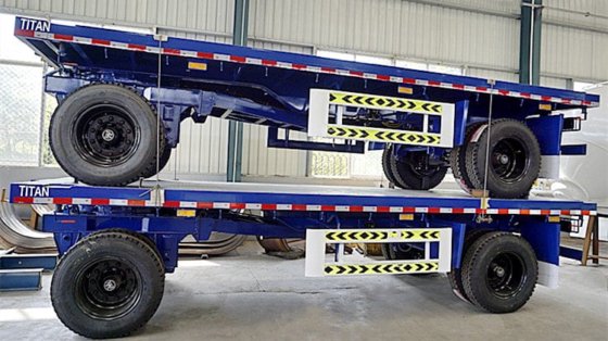 20ft Flatbed Full Trailer