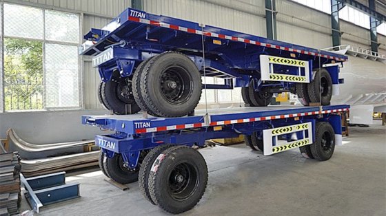 20ft Flatbed Full Trailer
