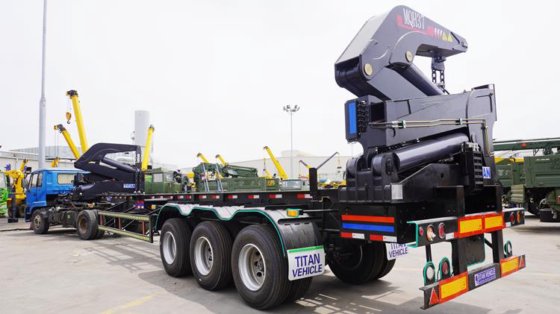 40 Ft Container Side Loader