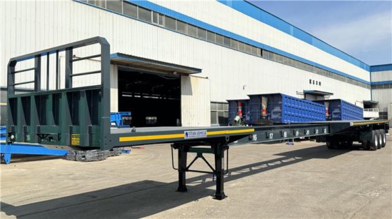 Semi-remorque extensible