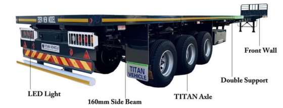 Semi-remorque extensible