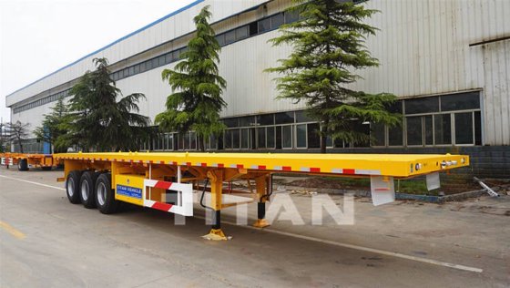 40FT Container Flat Bed Trailer