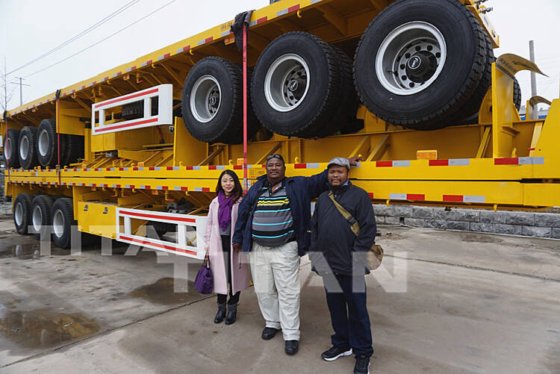 40FT Container Flat Bed Trailer