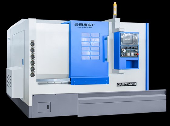 用于金属加工的先进 Cy-K55 系列精密转塔车床