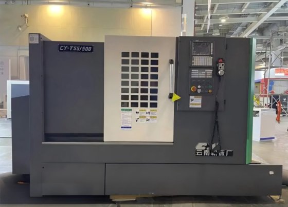 高精度 T55 转塔车床,提供高效的金属加工解决方案