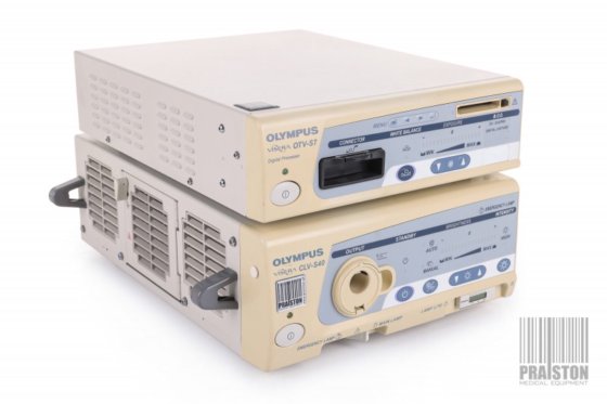 Light Source And Processor OLYMPUS CLV-S40 video processor with OTV-S7V light source in Leszno ...