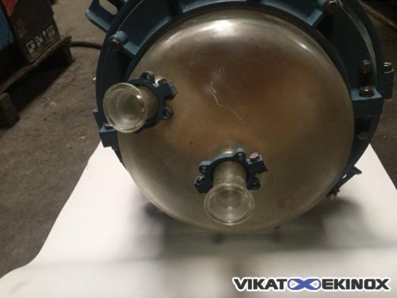 Réacteur verre 25 litres double
