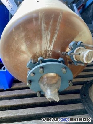 Réacteur verre 25 litres double