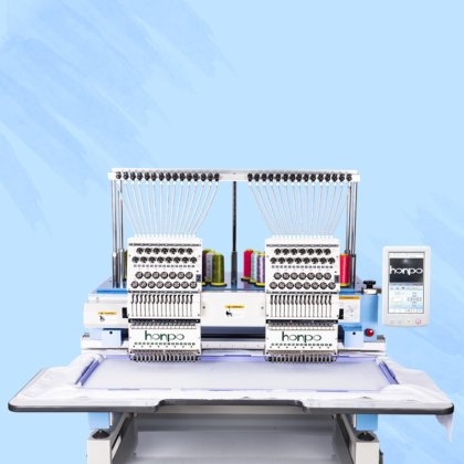 人気の2頭電子刺繍機