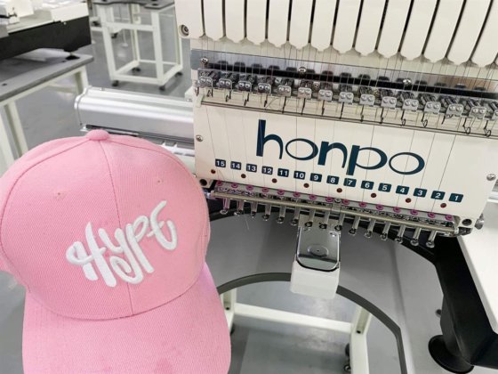 家庭用シングルヘッド刺繍機