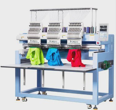 コンピュータ化された3頭の刺繍機の工場出荷時の価格