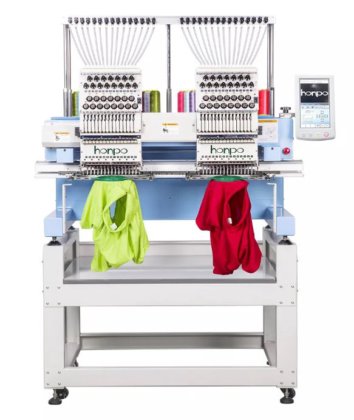 本舗自動2頭刺繍機コンピュータ化された工場出荷時の価格