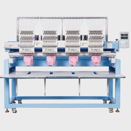 4ヘッド15針産業刺繍機