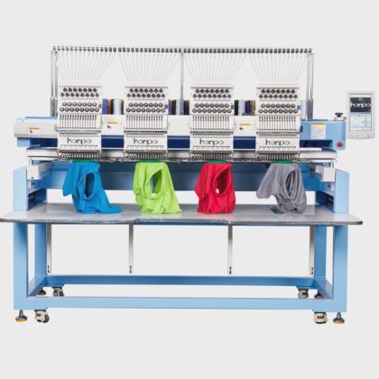 4ヘッド15針産業刺繍機