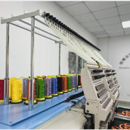 3ヘッドデジタル刺繍機