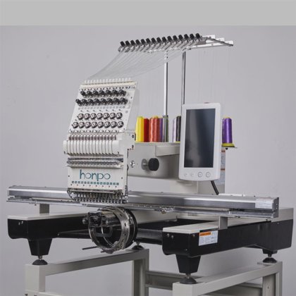 シングルヘッド商用帽子刺繍機