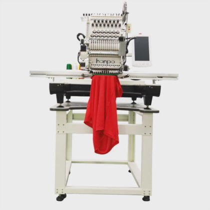 シングルヘッド自動刺しゅう機