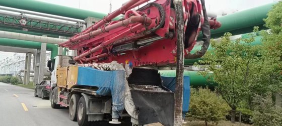 2019款三一49米混凝土泵车搭载奔驰