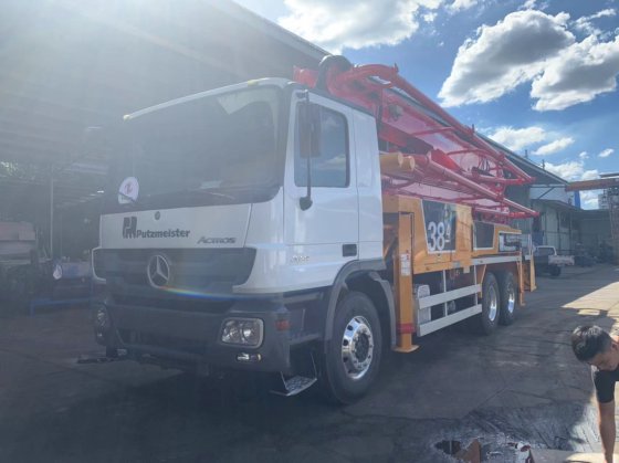 2012年式 プズマイスター 38メートルコンクリートポンプ車