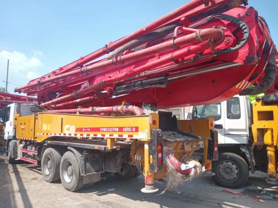 2019 三一奔驰 49 米泵车