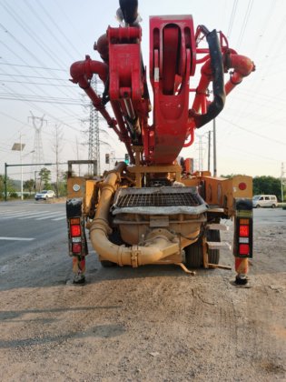 2019 年，三一重工 37 米泵车