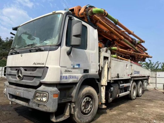 2014年，中联重科49米泵车