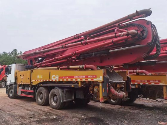 2019款三一奔驰49米泵车