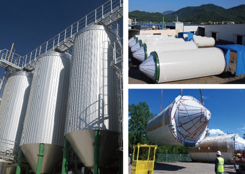 发酵罐和清酒罐