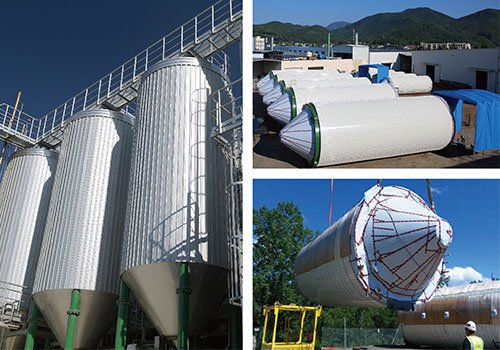 发酵罐和清酒罐