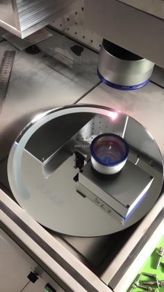 Small Glass Laser Sandblasting Machine
