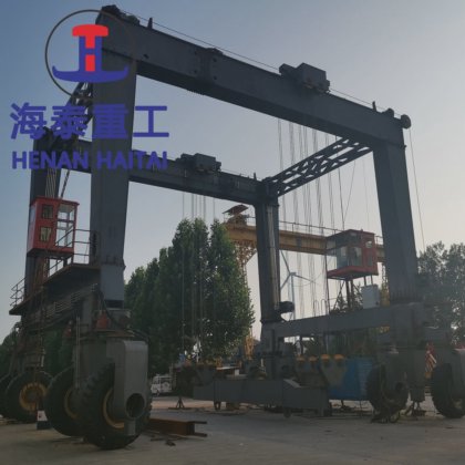定制桥梁橡胶轮胎门式起重机