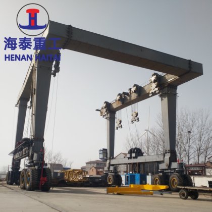 500t 移动式游艇船吊起重机 旅行升降机