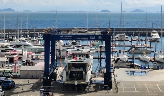 メーカークレーン海洋機器海洋ボートのホイスト