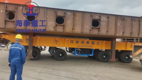 200 吨船厂造船修船船块运输车