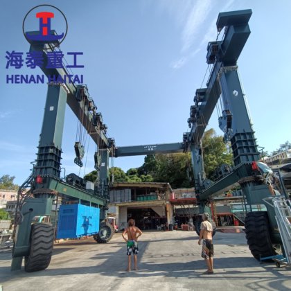 船厂码头龙门吊 50-1200 吨船厂用移动式船用起重机