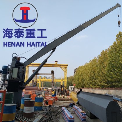 高性能船用设备 2/3/4/20/25 吨船用折臂起重机出售