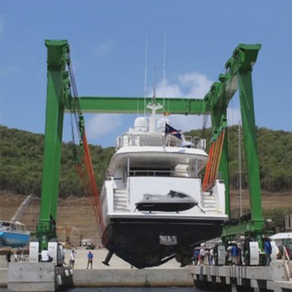 新しい頑丈なクレーン海洋装置50-1200トンの移動式ボートの起重機