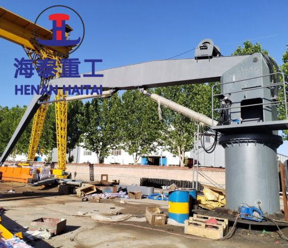 Grue marine hydraulique antidéflagrante