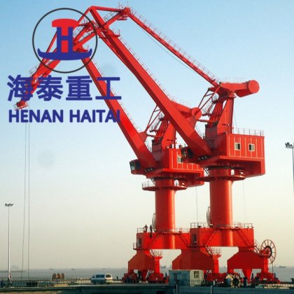 轨道式港口船厂单臂门式起重机