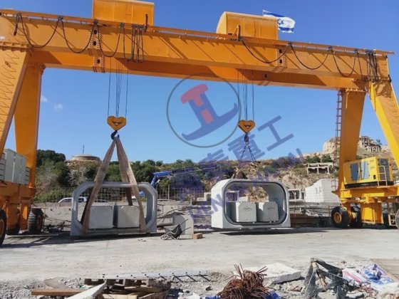 工厂定制 Rtg 起重机 40/60/80/100/120/140 吨移动式龙门起重机