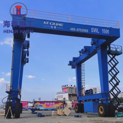 50 100 200 吨船用行车式船用起重龙门吊