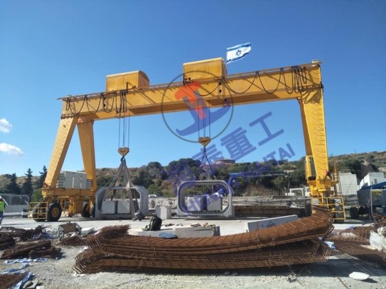 定制跨运架 40 吨 45 吨橡胶轮胎龙门起重机