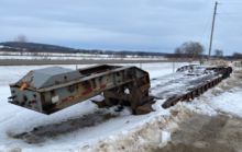 32' Lowboy Semi Trailer