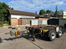 2002 Huffermann HTM 13 2軸タンデム脱水排出トレーラー,