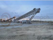 POLYGONMACH Telescopic Radial Stackers: Loading/Unloading
