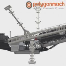 POLYGONMACH PTS155 Mobile Track Screen